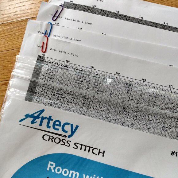 Artecy Cross Stitch Patterns Lot of 5 Animal Themes Elephant Orca Deer Dolphin - Picture 8 of 8